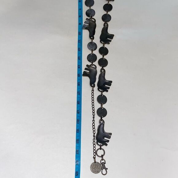 Calypso St Barth  Elephant Charm Belt Accents One Size main image 4